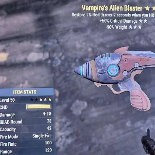 Vampires Alien Blaster
