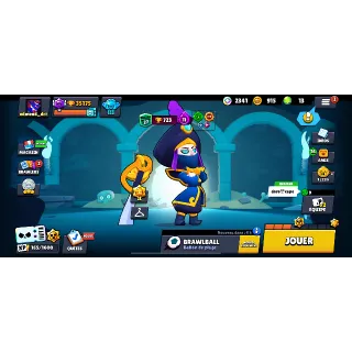  Gros compte Brawl star à vendre pas cher