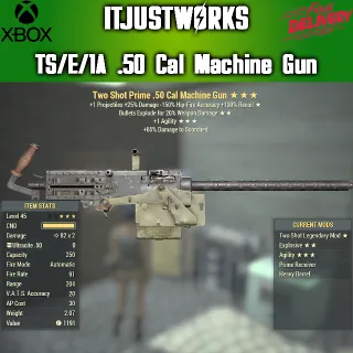 Two Shot .50 Cal Machine Gun (TS/E/1A)