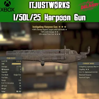 Instigating Harpoon Gun (I/50L/25)