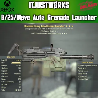 Bloodied Auto Grenade Launcher (B/25/Move)