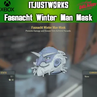 Fasnacht Winter Man Mask