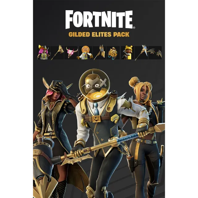 Fortnite Gilded Elites Pack Xbox One Games Gameflip 3105