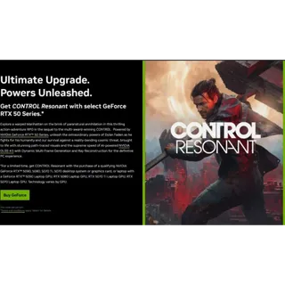 Control Resonant - PC Standard Code - Nvidia RTX 50 Series Hardware Required