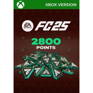 EA Sports FC 25 - 2800 FC Points Xbox (WW)