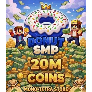 🟢⭐ 20M Money ⭐ DonutSMP