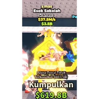 ESOK SEKOLAH GOLD 37.5M/S