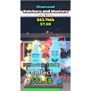 KETCHURU AND MUSTURU DIAMOND 63.7M/S