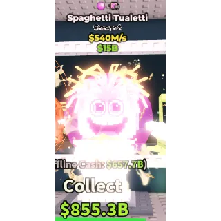 SPAGHETTI TUALETTI 540M/S