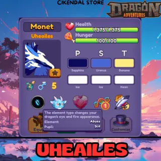 UHEAILES | DRAGON ADVENTURES