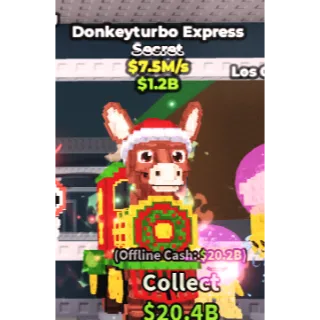 DONKEYTURBO EXPRESS 7.5M/S | STEAL A  BRAINROT