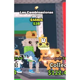 LOS COMBINASIONAS 45M/S | STEAL A  BRAINROT