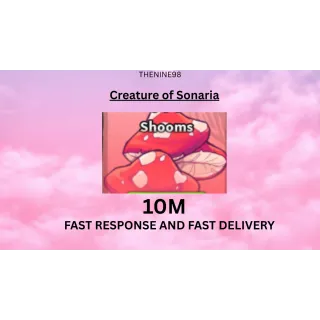 10M MUSHROOM - Creature of Sonaria
