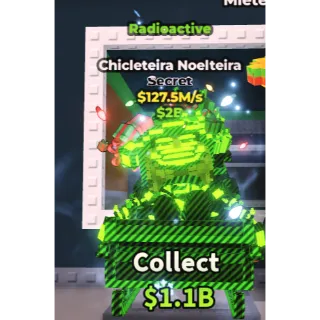 CHICLETEIRA NOELTEIRA RADIOACTIVE 127.5M/S