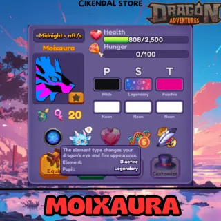 MOIXAURA | DRAGON ADVENTURES