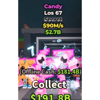 LOS 67 CANDY | STEAL A BRAINROT