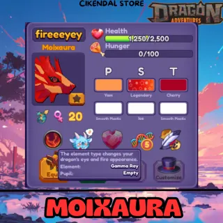 MOIXAURA | DRAGON ADVENTURES