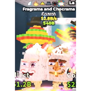 FRAGRAMA AND CHOCRAMA 2.8B/S