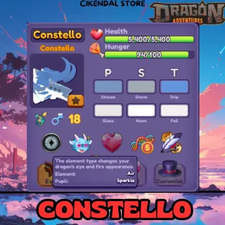 CONSTELLO| DRAGON ADVENTURES