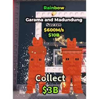 RAINBOW GARAMA AND MADUNDUNG 600M/S