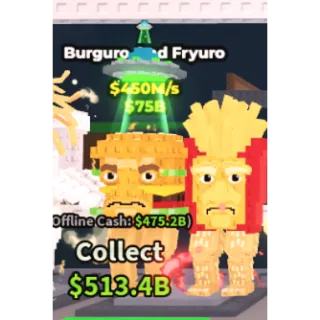 BURGORO AND FRURYO 450M/S