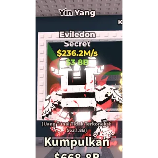 EVILEDON YIN YANG 236.2M/S