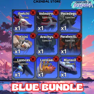 Blue BUNDLE | Creatures of Sonaria |Cos