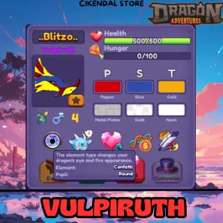 VULPIRUTH | DRAGON ADVENTURES