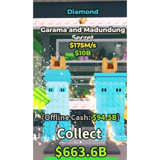 GARAMA AND MADUNDUNG DIAMOND 175M/S