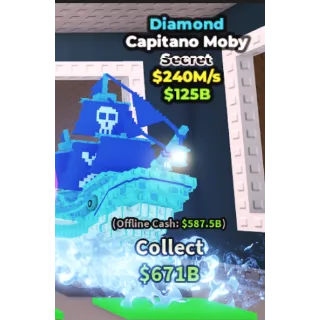 CAPITANO MOBY DIAMOND 240M/S | STEAL A BRAINROT