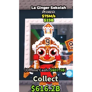 LA GINGER SEKOLAH 75M/S