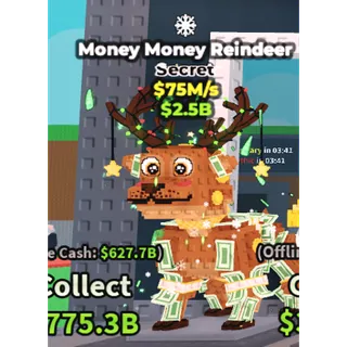 MONEY MONEY REINDEER 75M/S