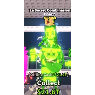 LA SECRET COMBINASION RADIOACTIVE 1.3B/S