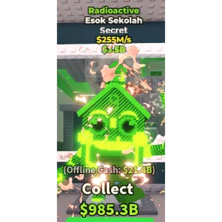 ESOK SEKOLAH RADIOACTIVE 255M/S