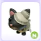 N HALLOWEEN BLACK MUMMY CAT 