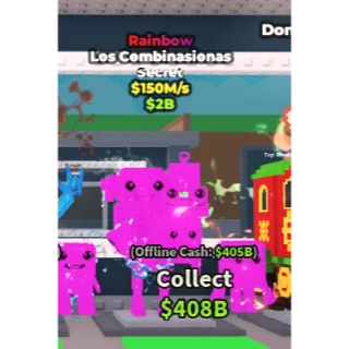 LOS COMBINASIONAS RAINBOW 150M/S | STEAL A  BRAINROT