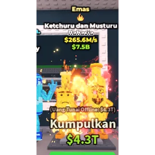 KETCHURU AND MUSTURU GOLD 265.6M/S