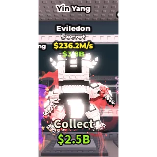 YIN YANG EVILEDON 236.2M/S | STEAL A BRAINROT