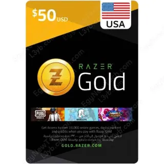 Razer Gold $50.00 US
