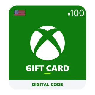 $100.00 Xbox Gift Card