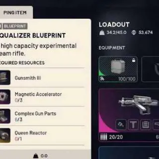 EQUALIZER BLUEPRINT