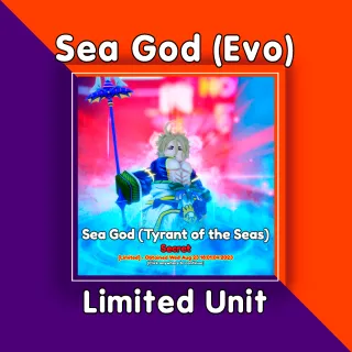 ✨ANIME ADVENTURES✨| SEA GOD (EVO)