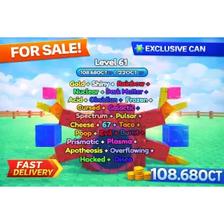 CHOP YOUR TREE | 25PCS 108 OCT WATERING CAN (NEW OP) - INSTANT LEADERBOARD