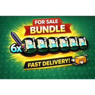 FIGHT YOUR ZOMBIE BUNDLE 1x SINGULARITY RIFT AXE | 5x LIGHTNING OVERLORD (x50)