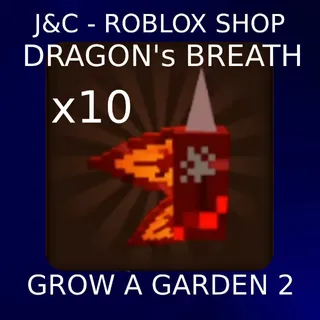 Grow A Garden 2 | 10 PCS DRAGON'S BREATH