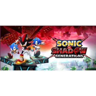 SONIC X SHADOW GENERATIONS