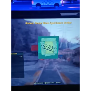 Black eyed Susan's soothing recipe