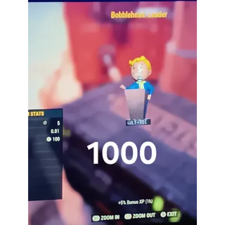 1000 leader bobbleheads