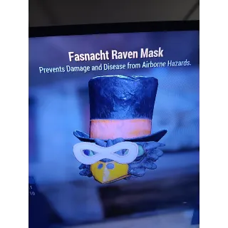 Fasnacht raven mask