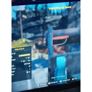 Bladeless revolutionary sword